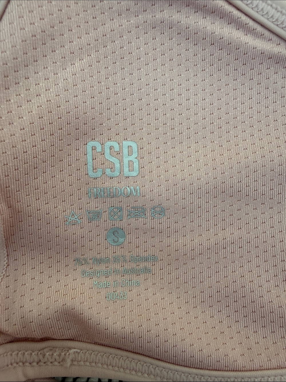 CSB Freedom Micro Crop Bra - Picture 5 of 5